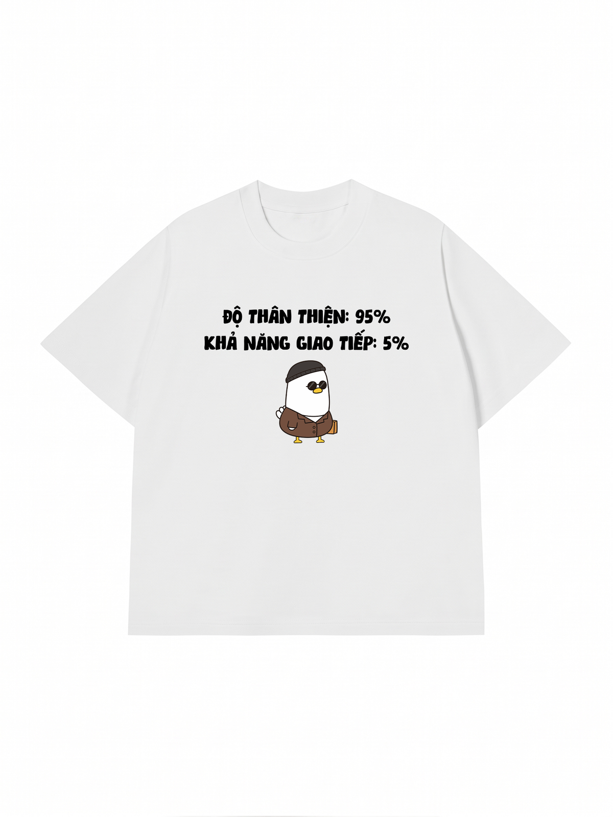 Áo Thun Relaxed Fit Độ Thân Thiện 95%