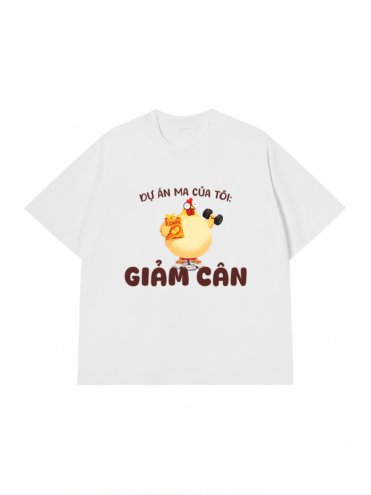 Áo Thun Relaxed Fit Dự Án Ma Của Tôi Giảm Cân