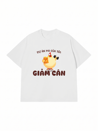 Áo Thun Relaxed Fit Dự Án Ma Của Tôi Giảm Cân