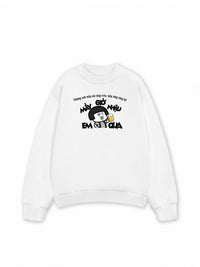 Áo Sweater Nỉ Hai Da Thương Anh Mấy Núi Cũng Trèo