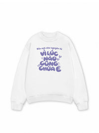 Áo Sweater Nỉ Hai Da Đầu Anh Như Nguyên Tử