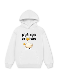 Áo Hoodie Nỉ Hai Da Khó Chịu Vô Cùng