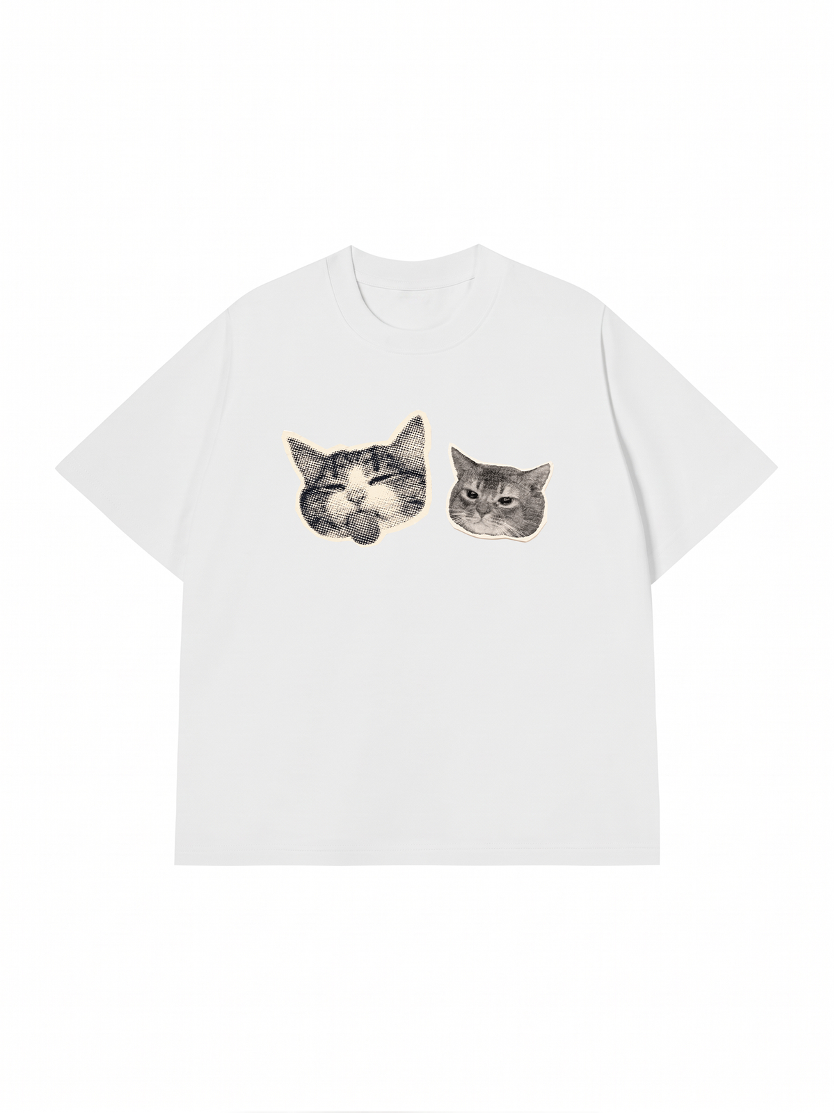 Áo Thun Relaxed Fit Meow
