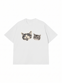Áo Thun Relaxed Fit Meow