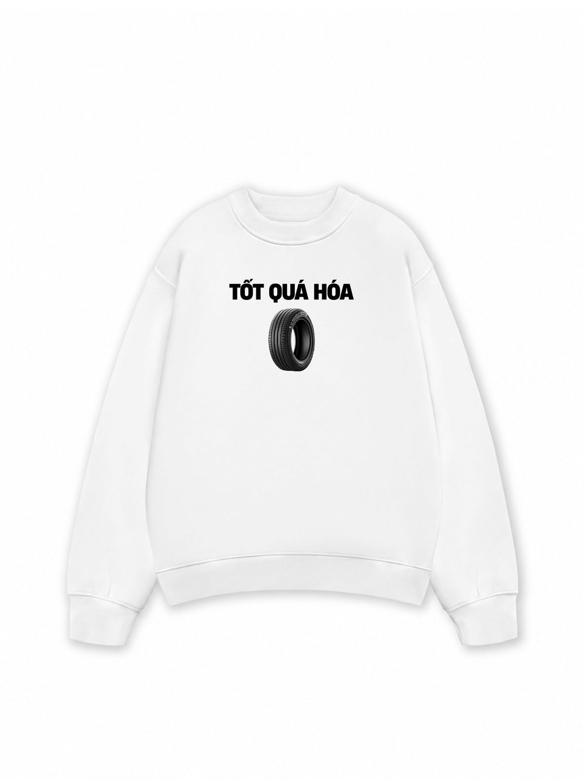 Áo Sweater Nỉ Hai Da Tốt Quá Hóa Lốp
