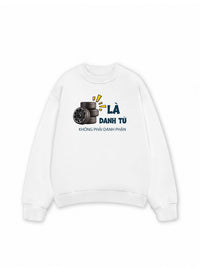 Áo Sweater Nỉ Hai Da Lốp Là Danh Từ