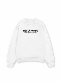Áo Sweater Nỉ Hai Da Tiền Là Phù Du