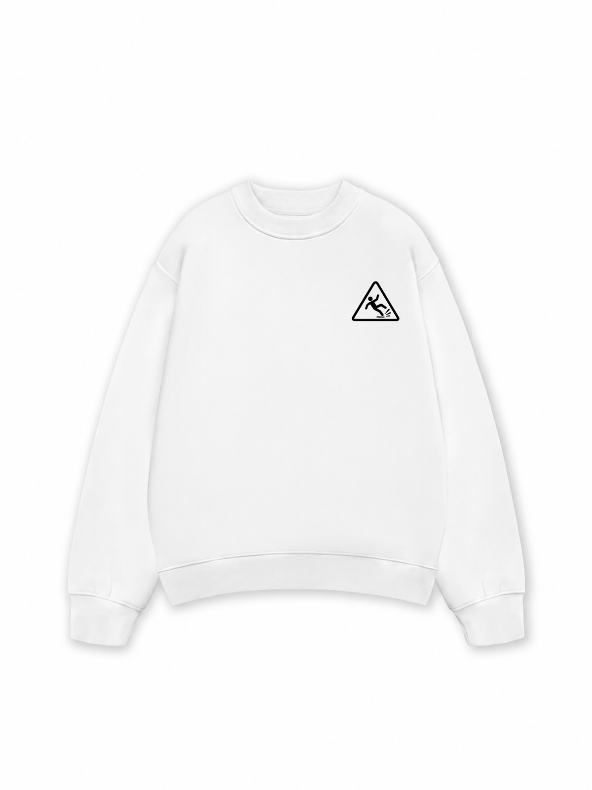 Áo Sweater Nỉ Hai Da Chú Ý Sàn Trơn