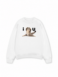 Áo Sweater Nỉ Hai Da I Love You