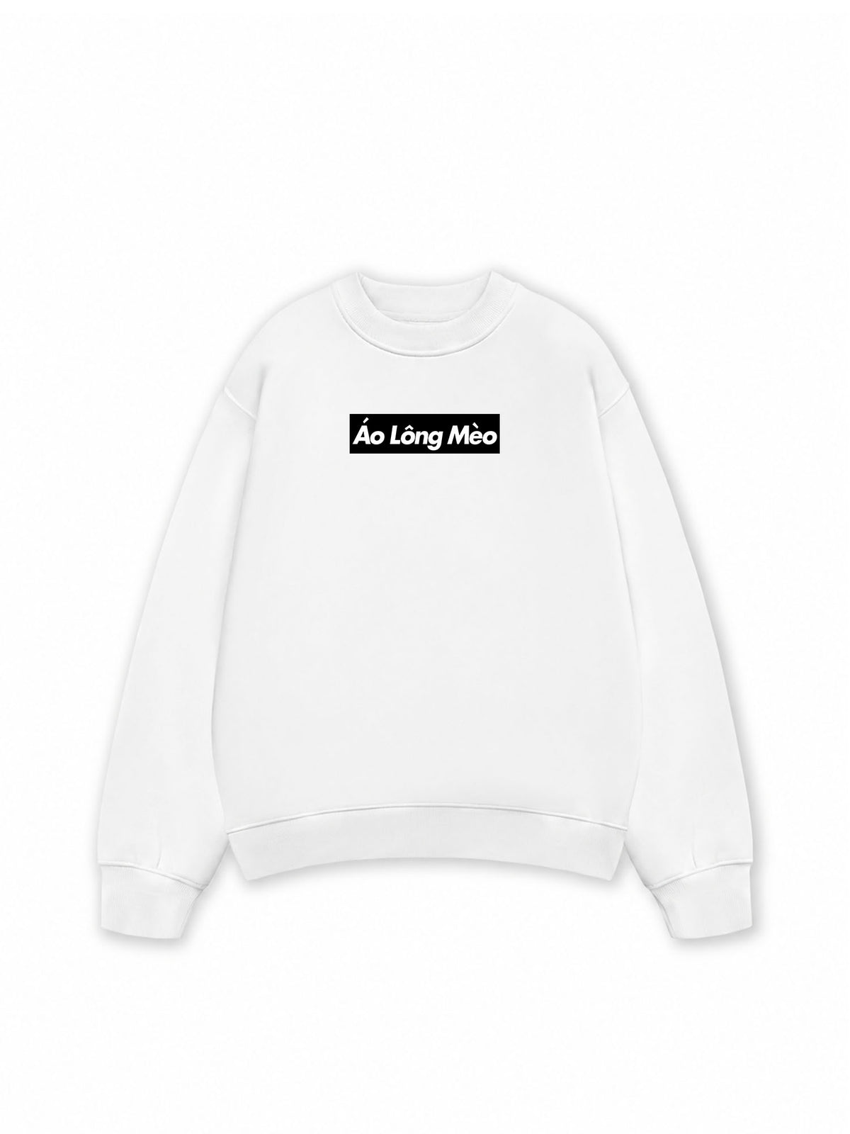 Áo Sweater Nỉ Hai Da Áo Lông Mèo