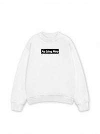 Áo Sweater Nỉ Hai Da Áo Lông Mèo