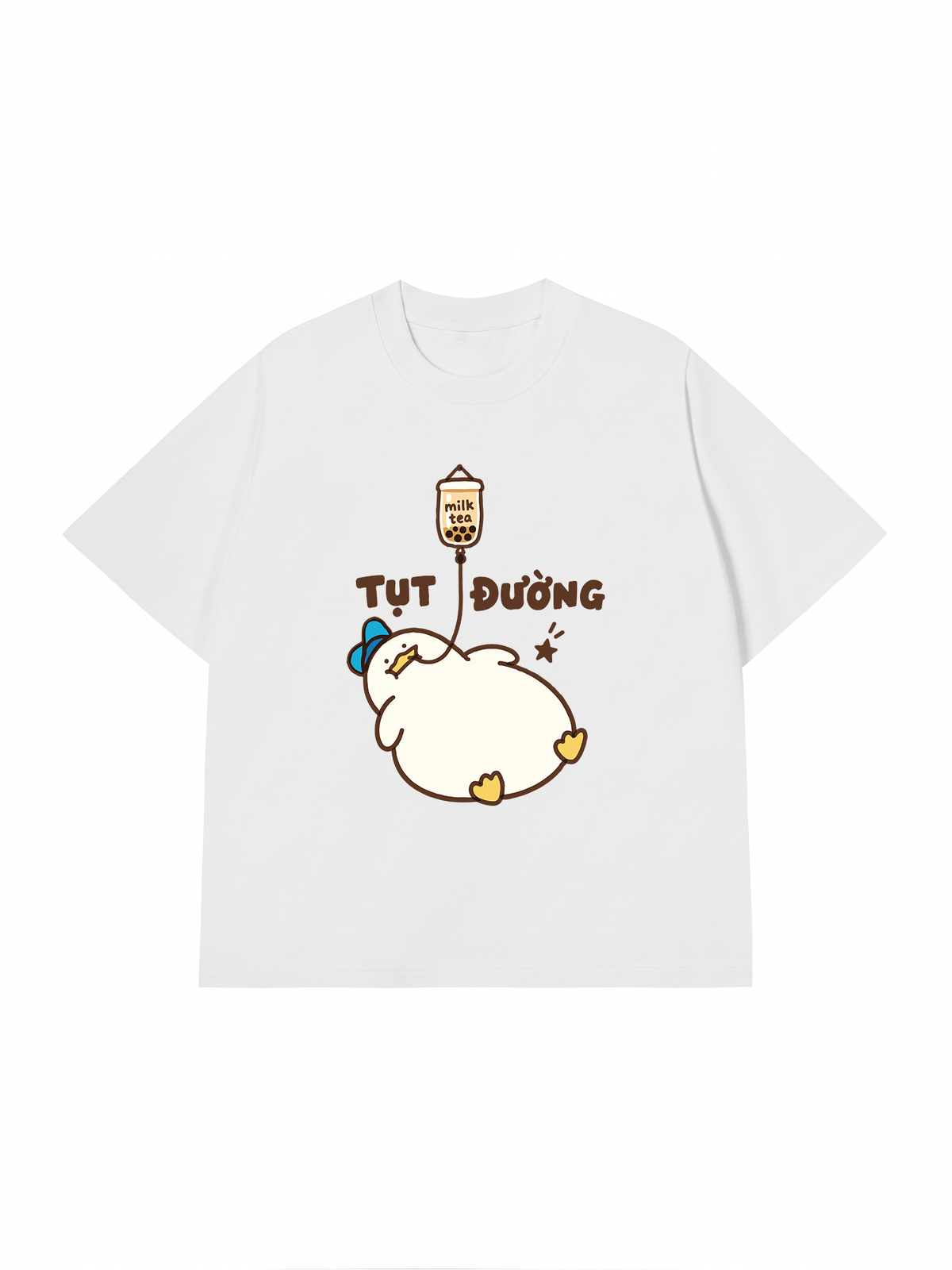 Áo Thun Relaxed Fit Tụt Đường