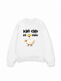 Áo Sweater Nỉ Hai Da Khó Chịu Vô Cùng