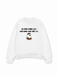 Áo Sweater Nỉ Hai Da Độ Thân Thiện 95%