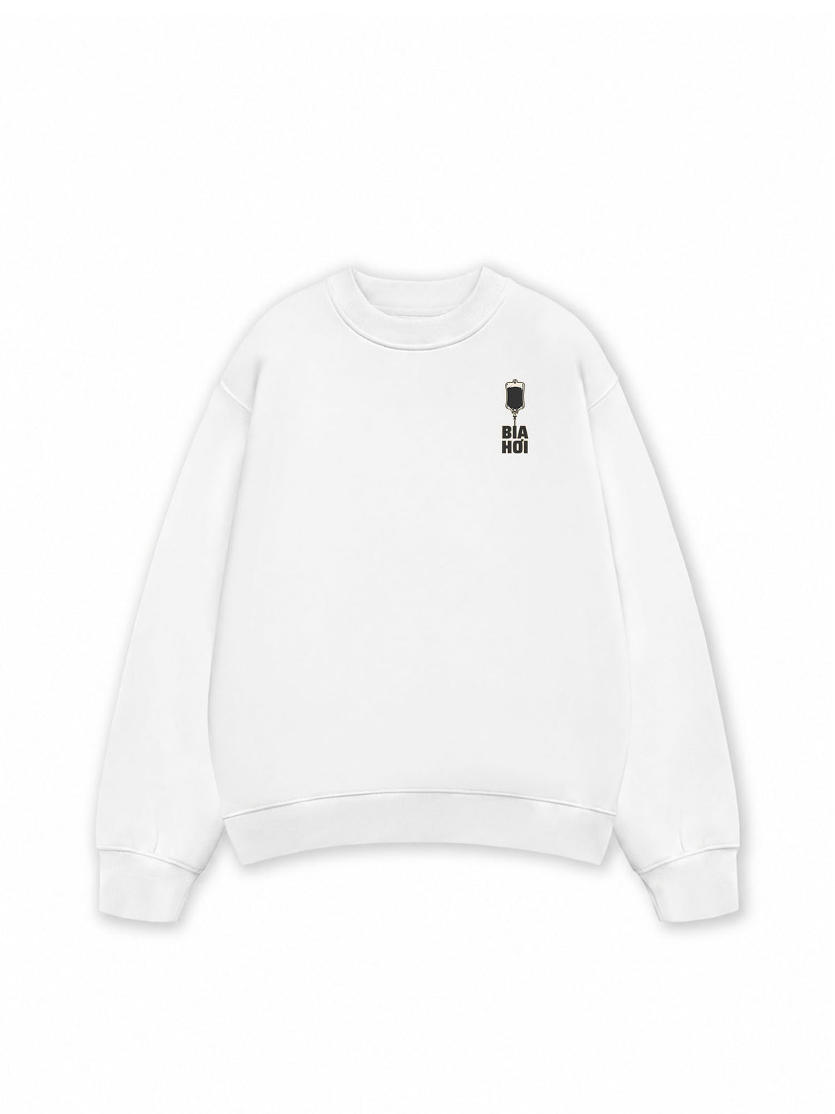 Áo Sweater Nỉ Hai Da Blood Type Is Bia Hơi