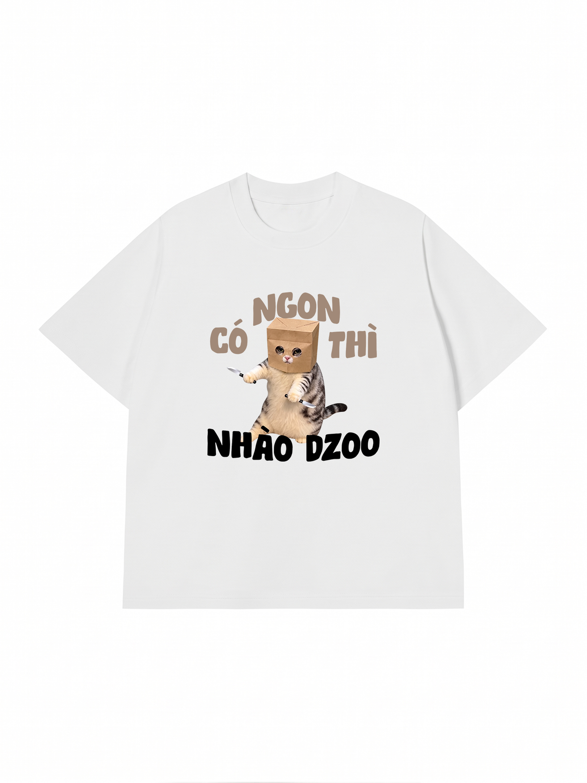 Áo Thun Relaxed Fit Có Ngon Thì Nhào Dzoo