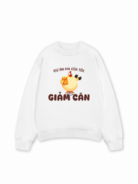 Áo Sweater Nỉ Hai Da Dự Án Ma Của Tôi Giảm Cân