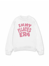 Áo Sweater Nỉ Hai Da In My Pilates Era