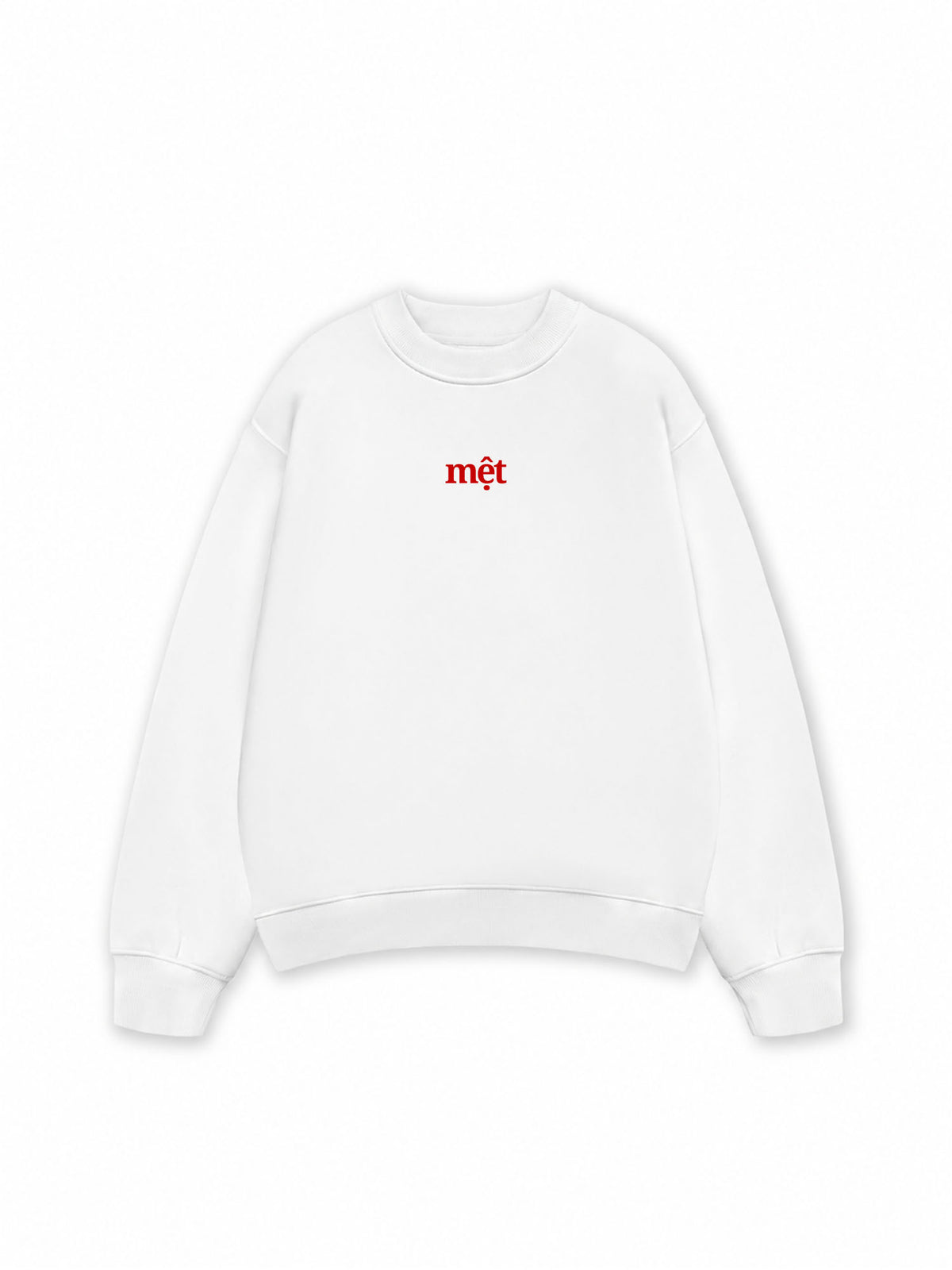 Áo Sweater Nỉ Hai Da Mệt