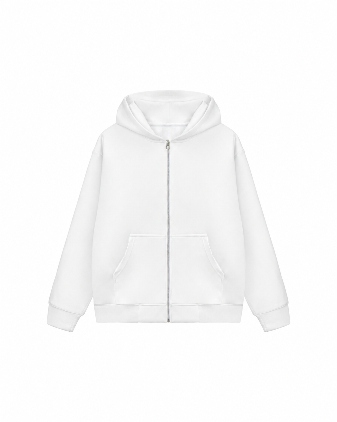 Áo Hoodie Zip Nỉ Hai Da Hơi Mệt Basic