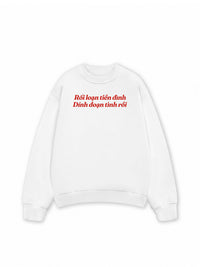 Áo Sweater Nỉ Hai Da Rối Loạn Tiền Đình
