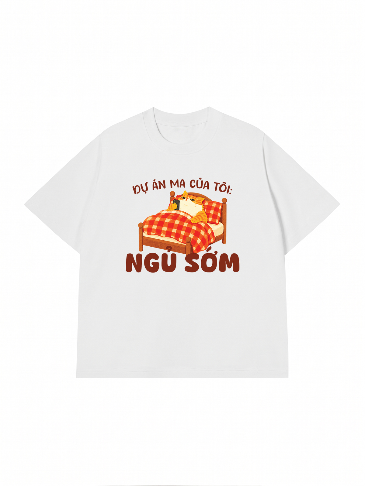 Áo Thun Relaxed Fit Dự Án Ma Của Tôi Ngủ Sớm