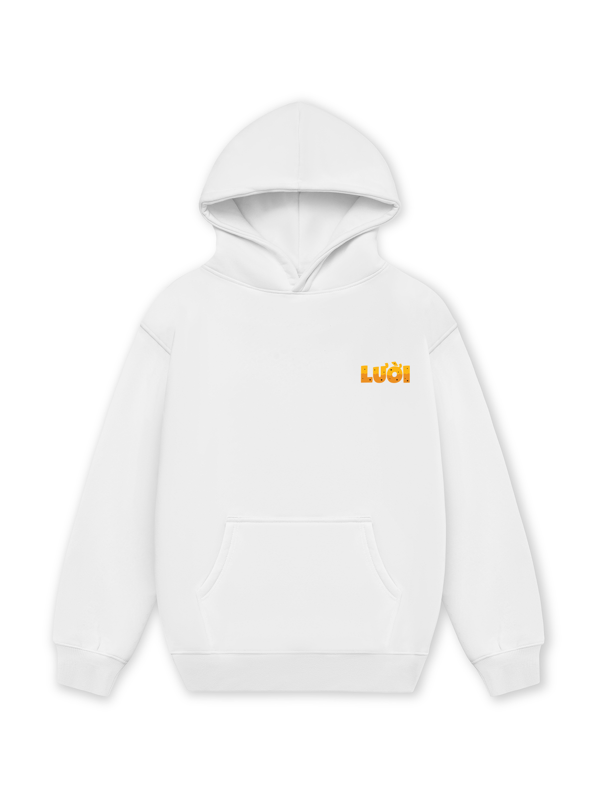 Áo Hoodie Nỉ Hai Da Lười