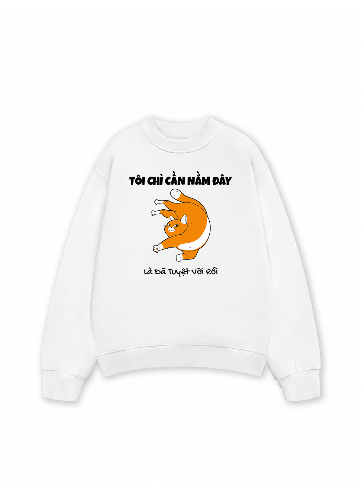 Áo Sweater Nỉ Hai Da Nằm Là Đã Tuyệt Vời