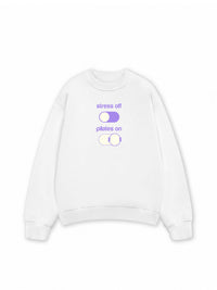Áo Sweater Nỉ Hai Da Stress Off