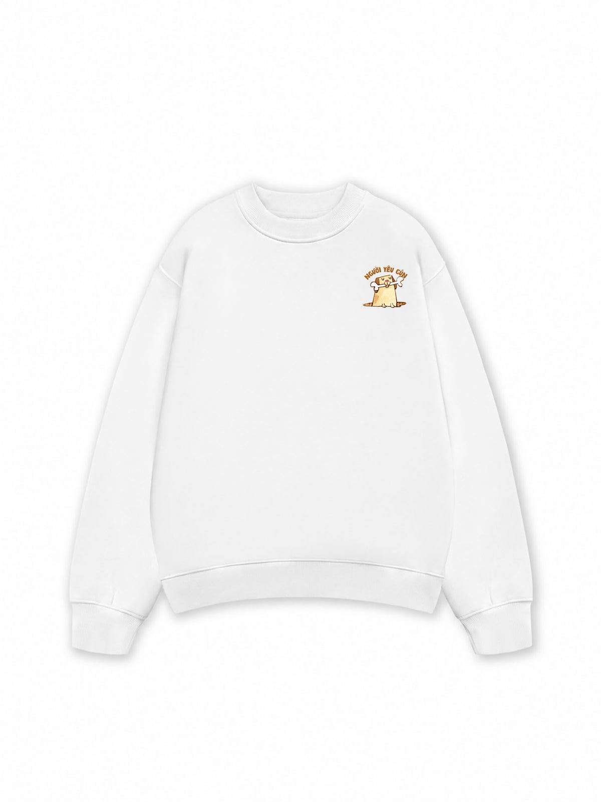 Áo Sweater Nỉ Hai Da Người Yêu Cún