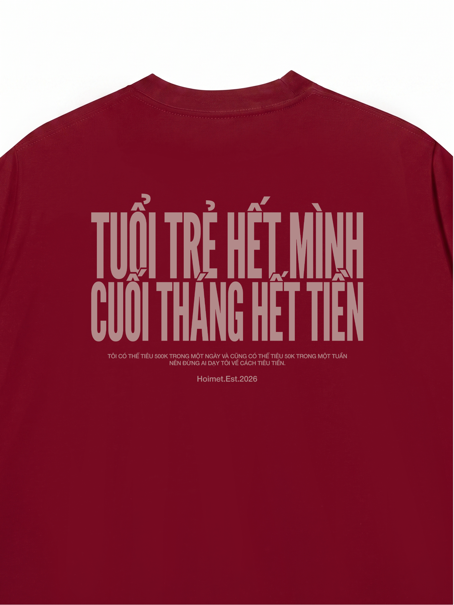 Áo Thun Relaxed Fit Tuổi Trẻ Hết Mình