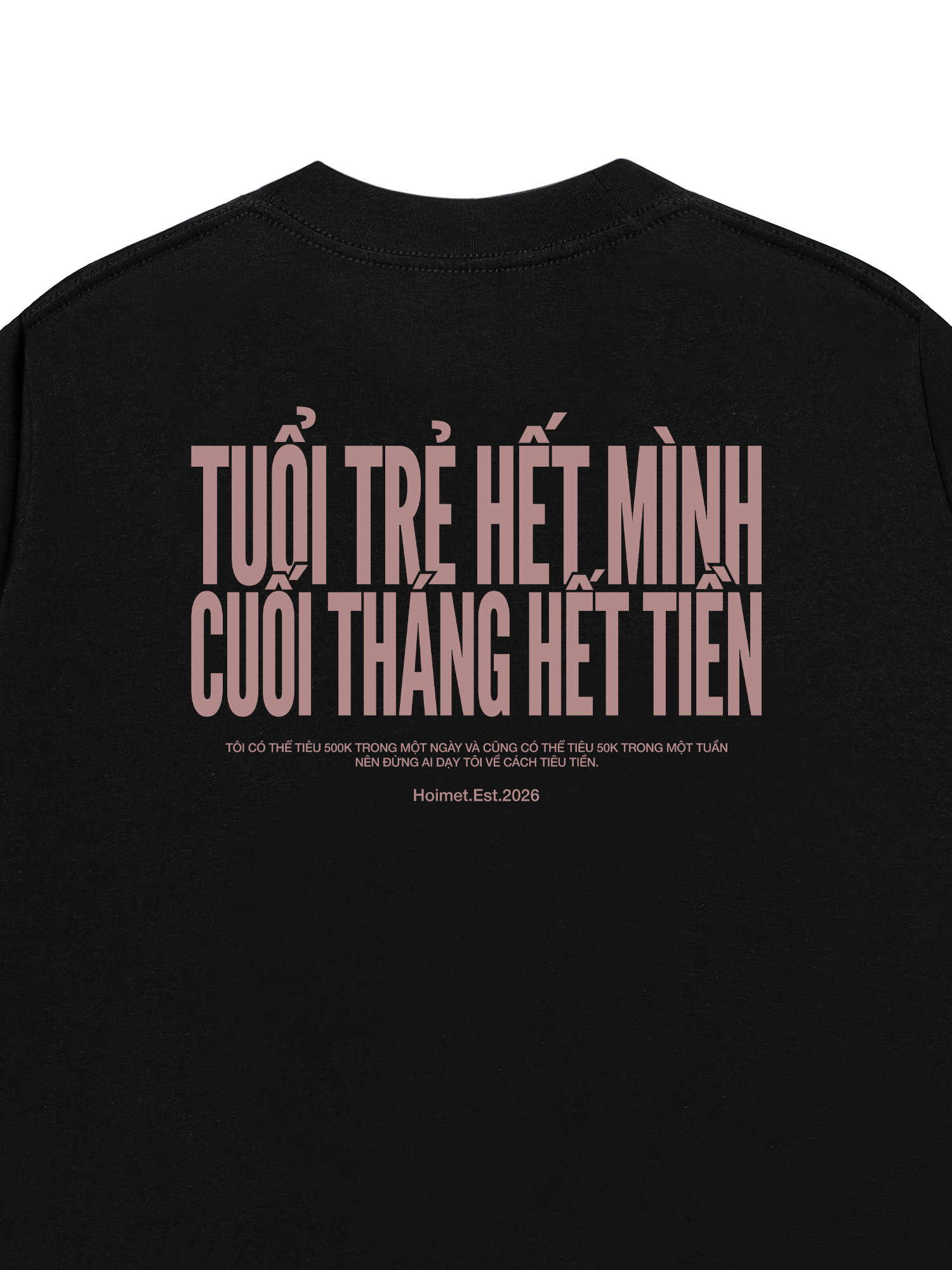 Áo Thun Relaxed Fit Tuổi Trẻ Hết Mình