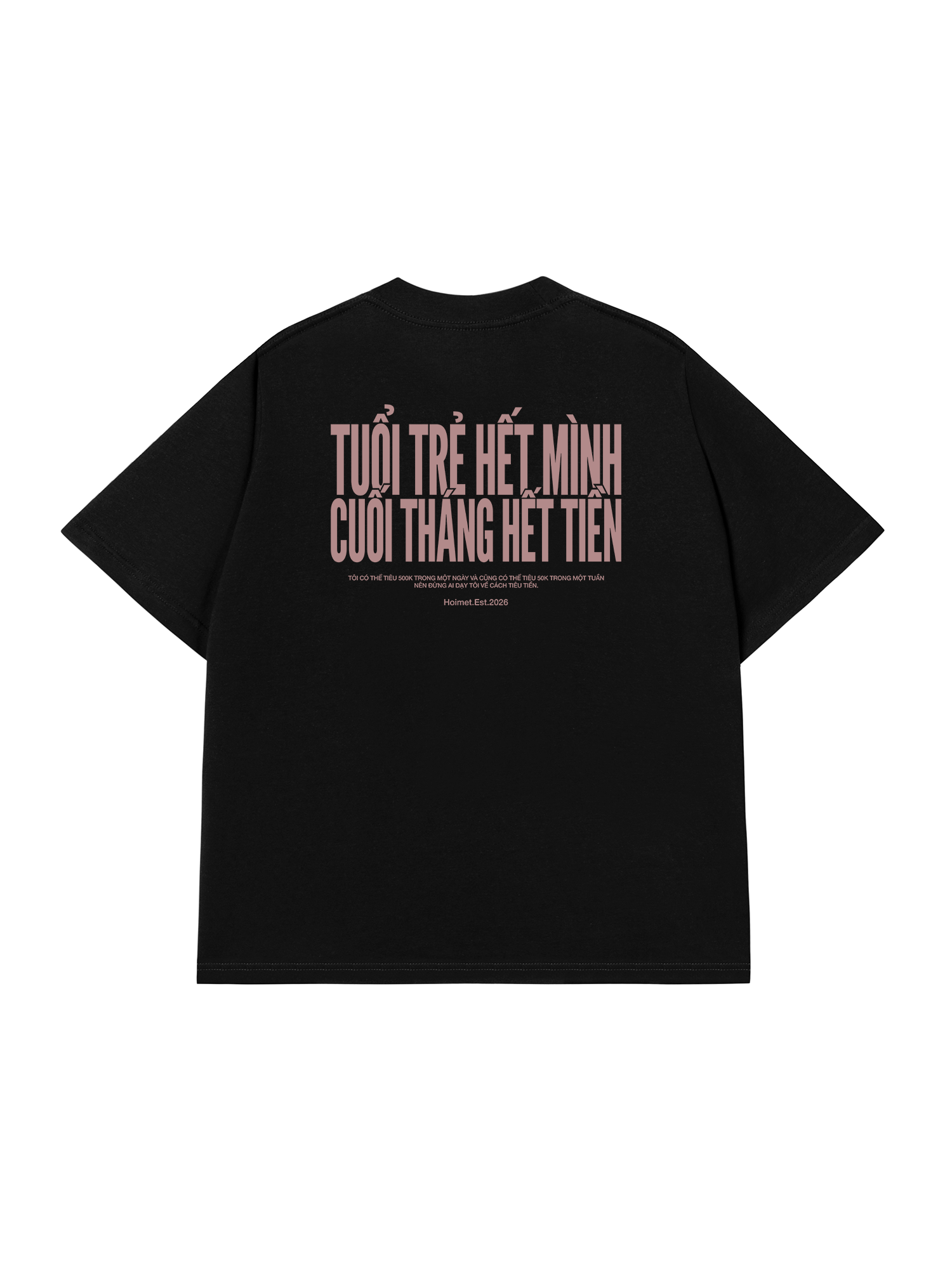 Áo Thun Relaxed Fit Tuổi Trẻ Hết Mình