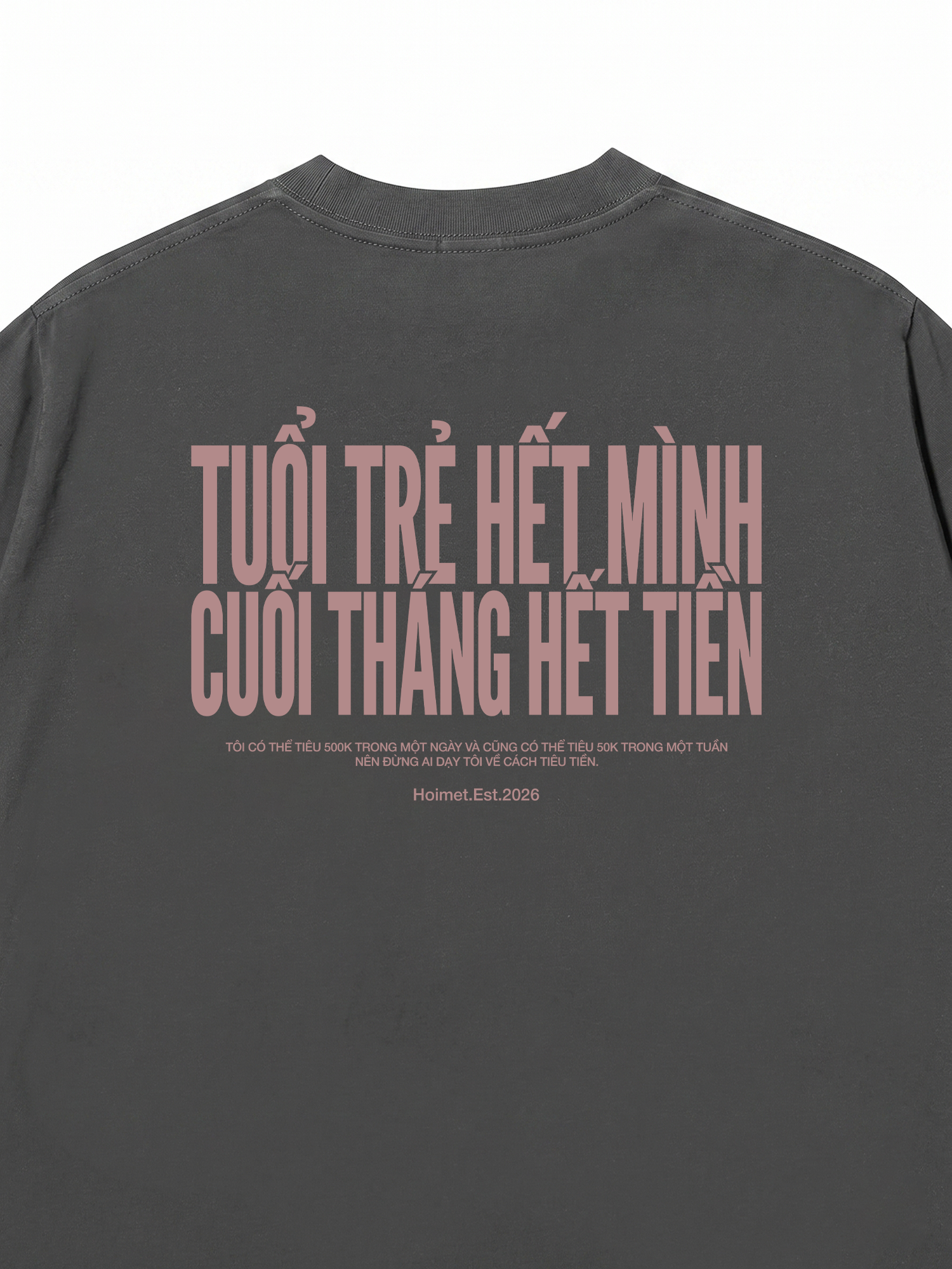Áo Thun Relaxed Fit Tuổi Trẻ Hết Mình