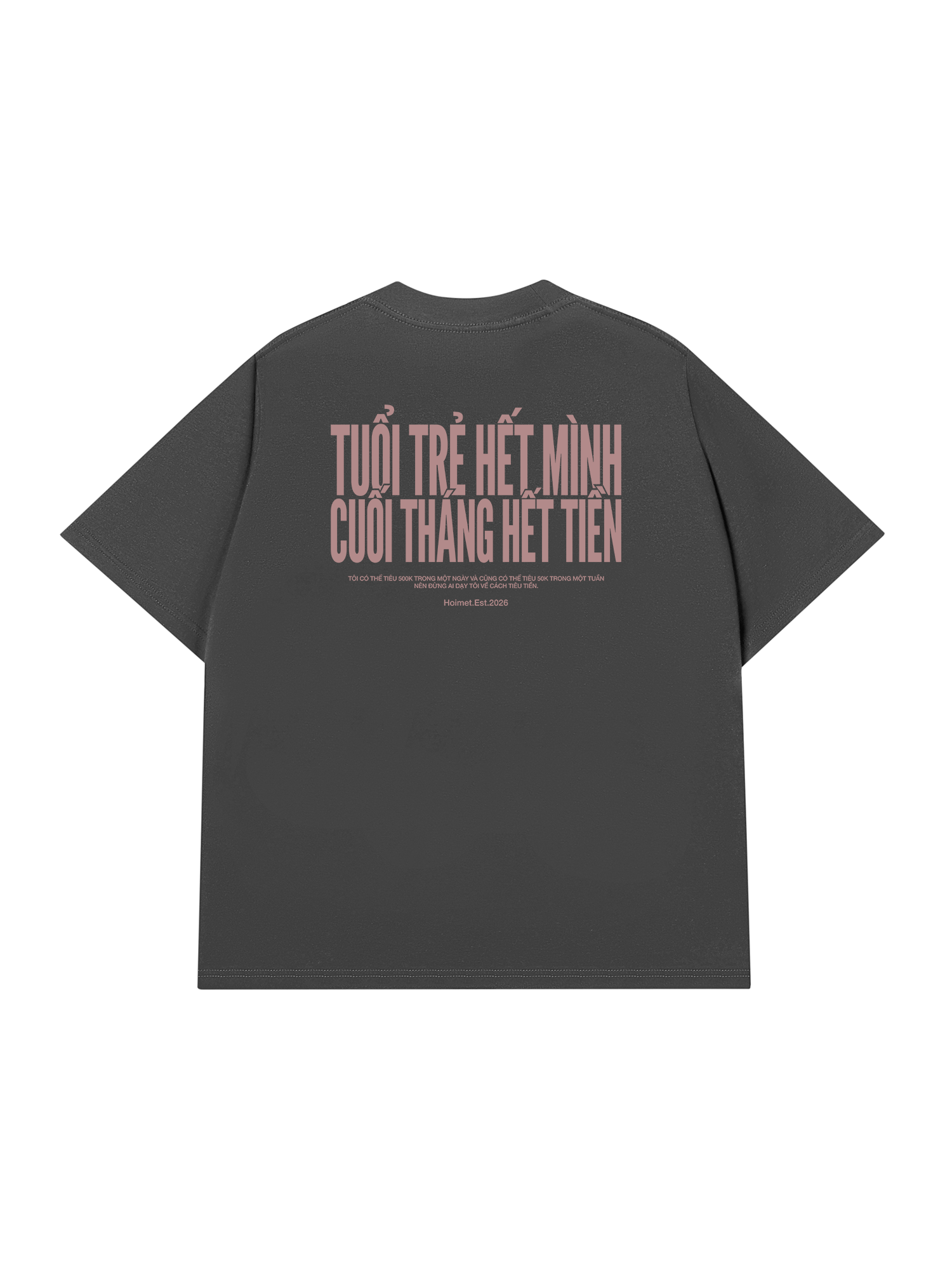 Áo Thun Relaxed Fit Tuổi Trẻ Hết Mình