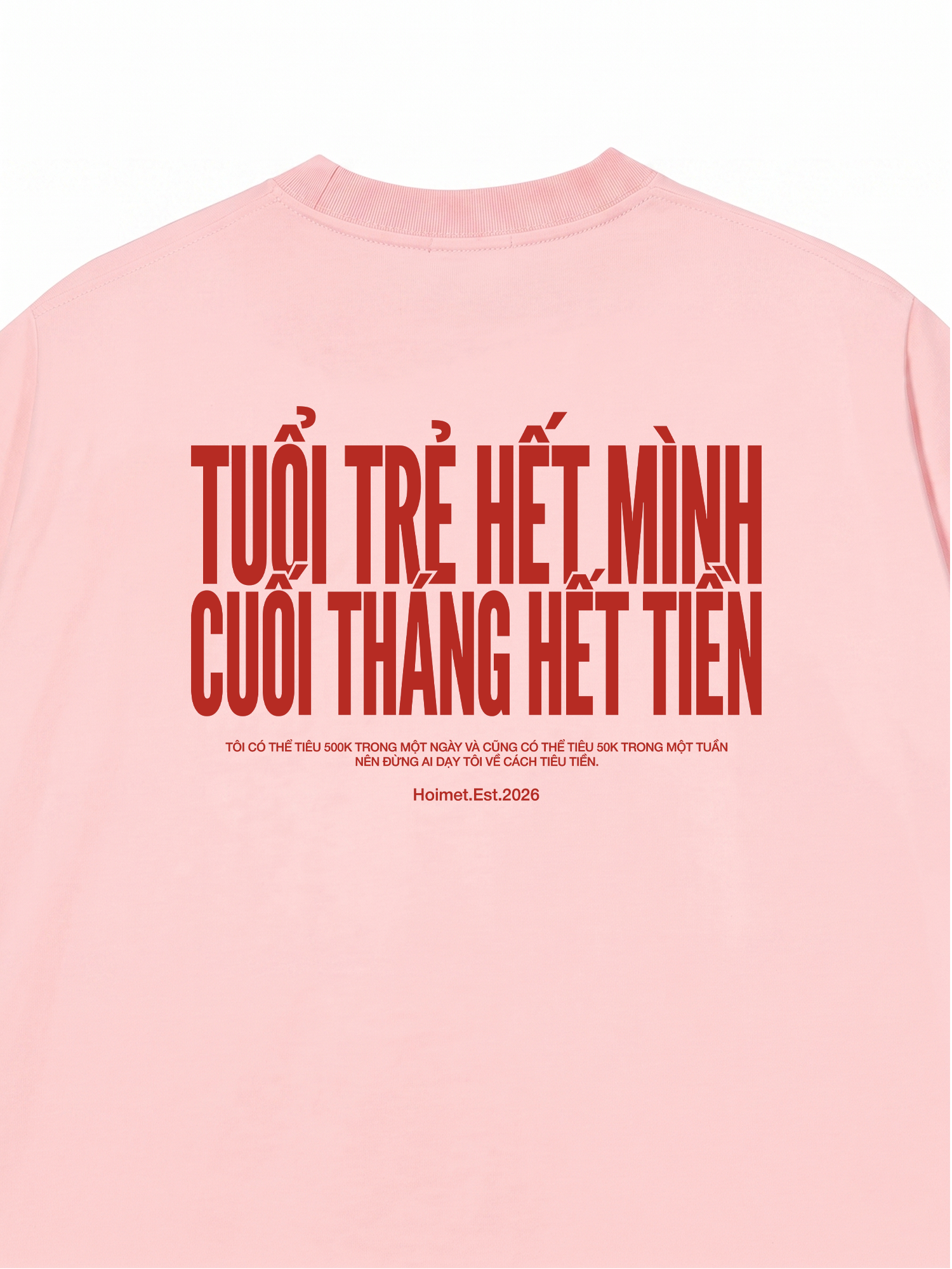 Áo Thun Relaxed Fit Tuổi Trẻ Hết Mình