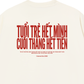 Áo Thun Relaxed Fit Tuổi Trẻ Hết Mình