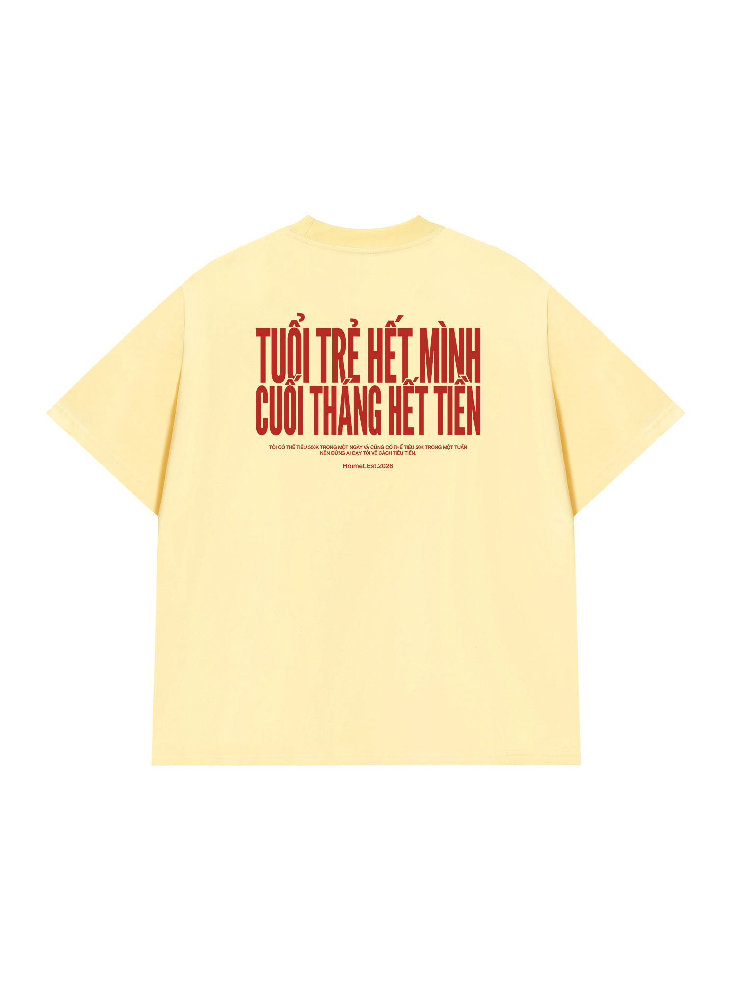 Áo Thun Relaxed Fit Tuổi Trẻ Hết Mình