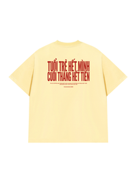 Áo Thun Relaxed Fit Tuổi Trẻ Hết Mình
