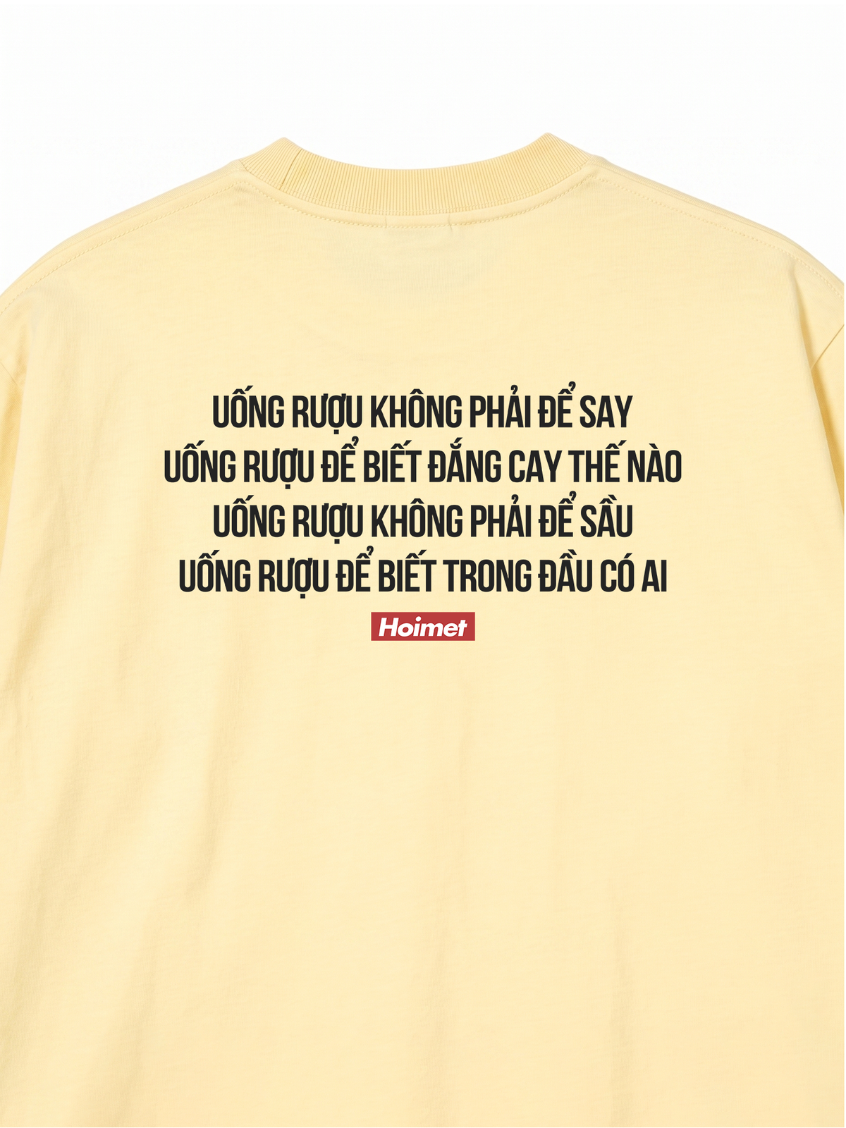 Áo Thun Relaxed Fit Uống Rượu Không Phải Để Say