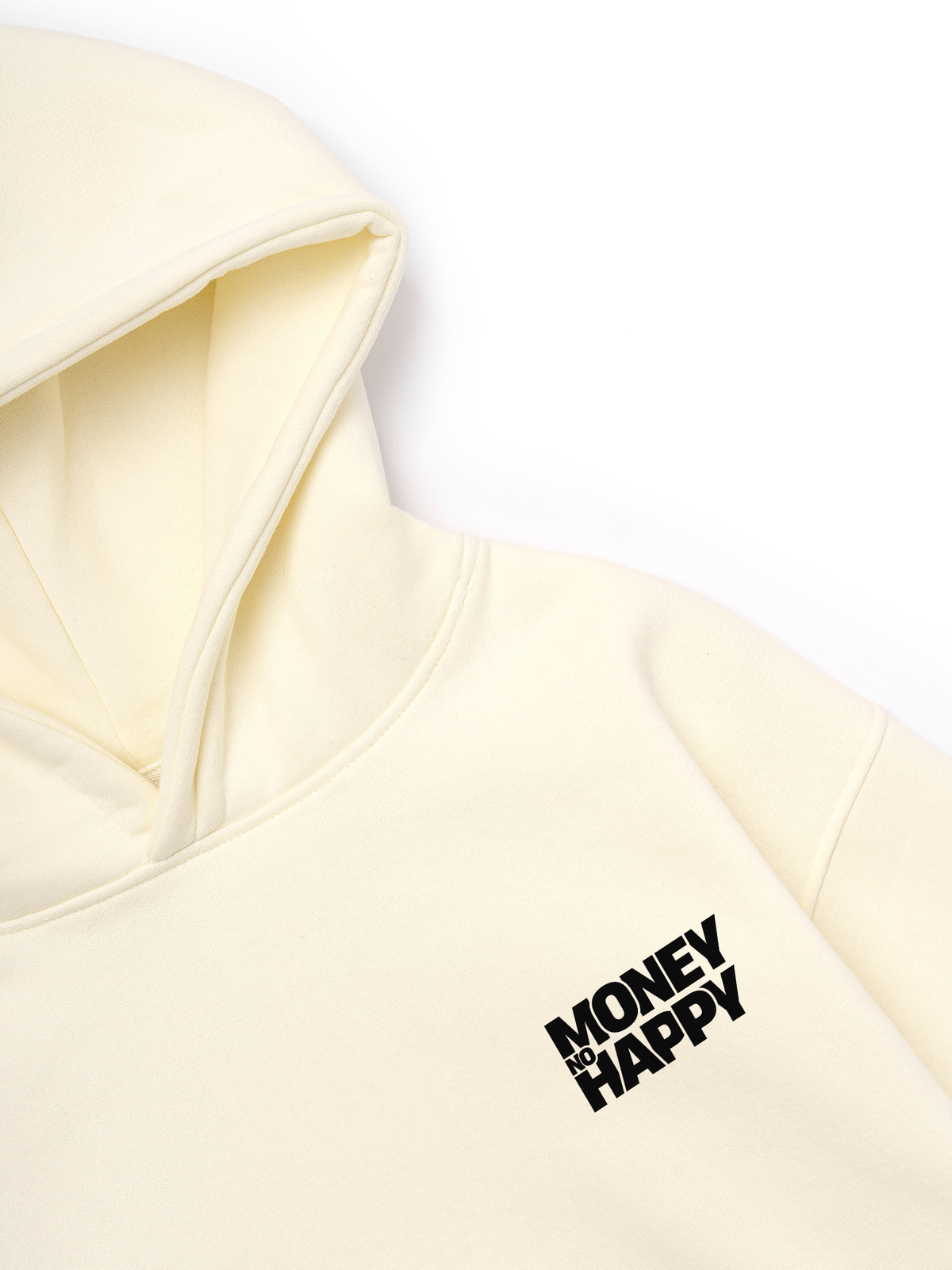 Áo Hoodie Nỉ Hai Da No Money No Happy