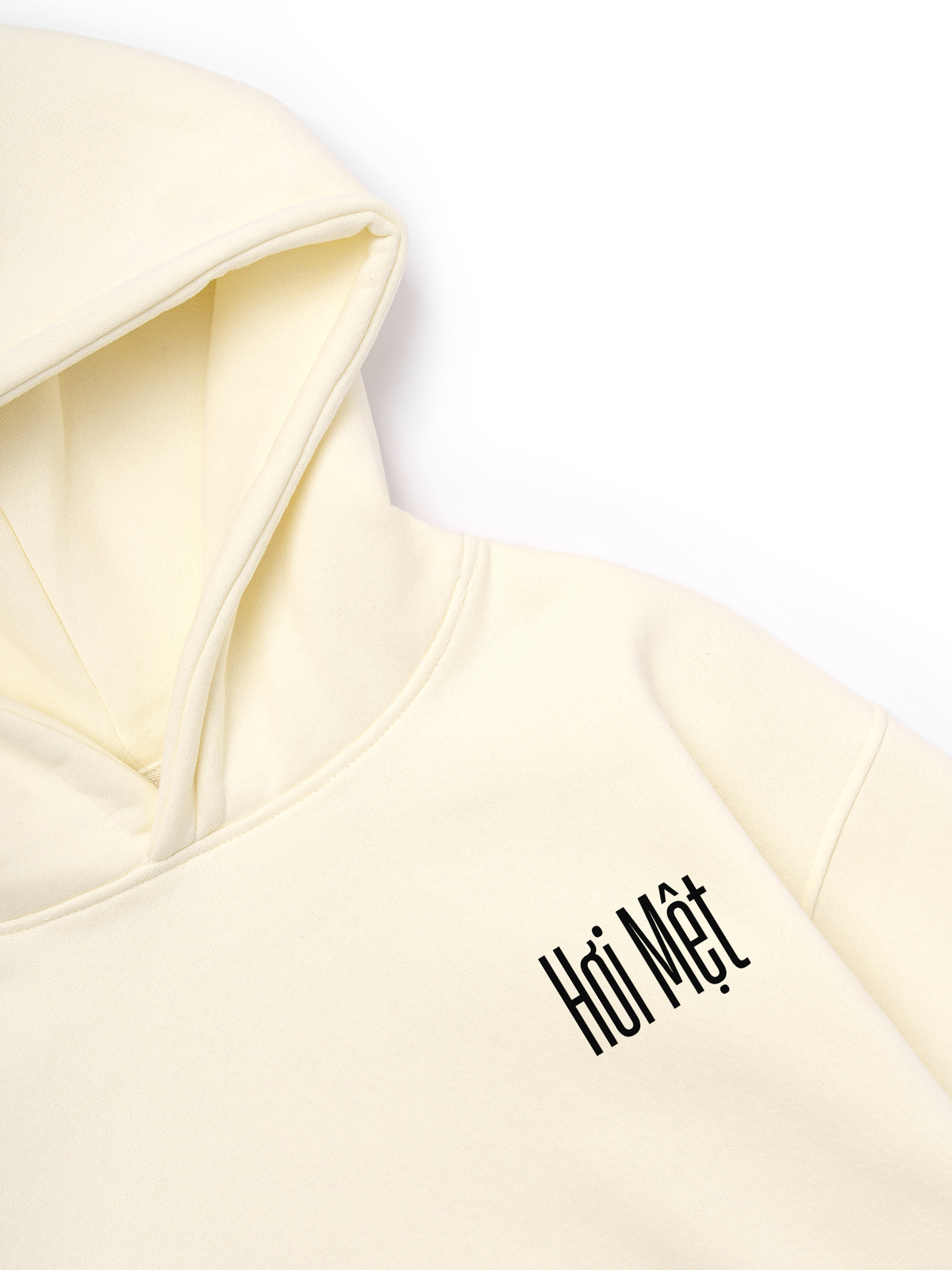 Áo Hoodie Nỉ Hai Da Tôi Làm Việc Vất Vả