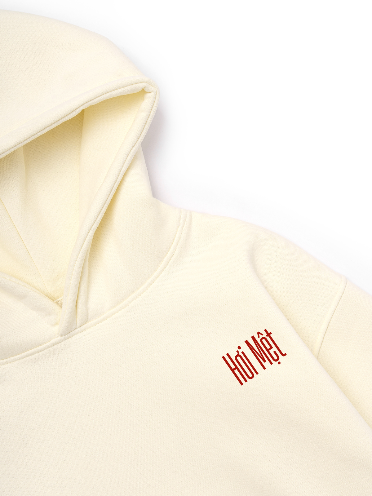 Áo Hoodie Nỉ Hai Da Chỉ Ăn Không Tập