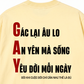 Áo Thun Relaxed Fit Gác Lại Âu Lo