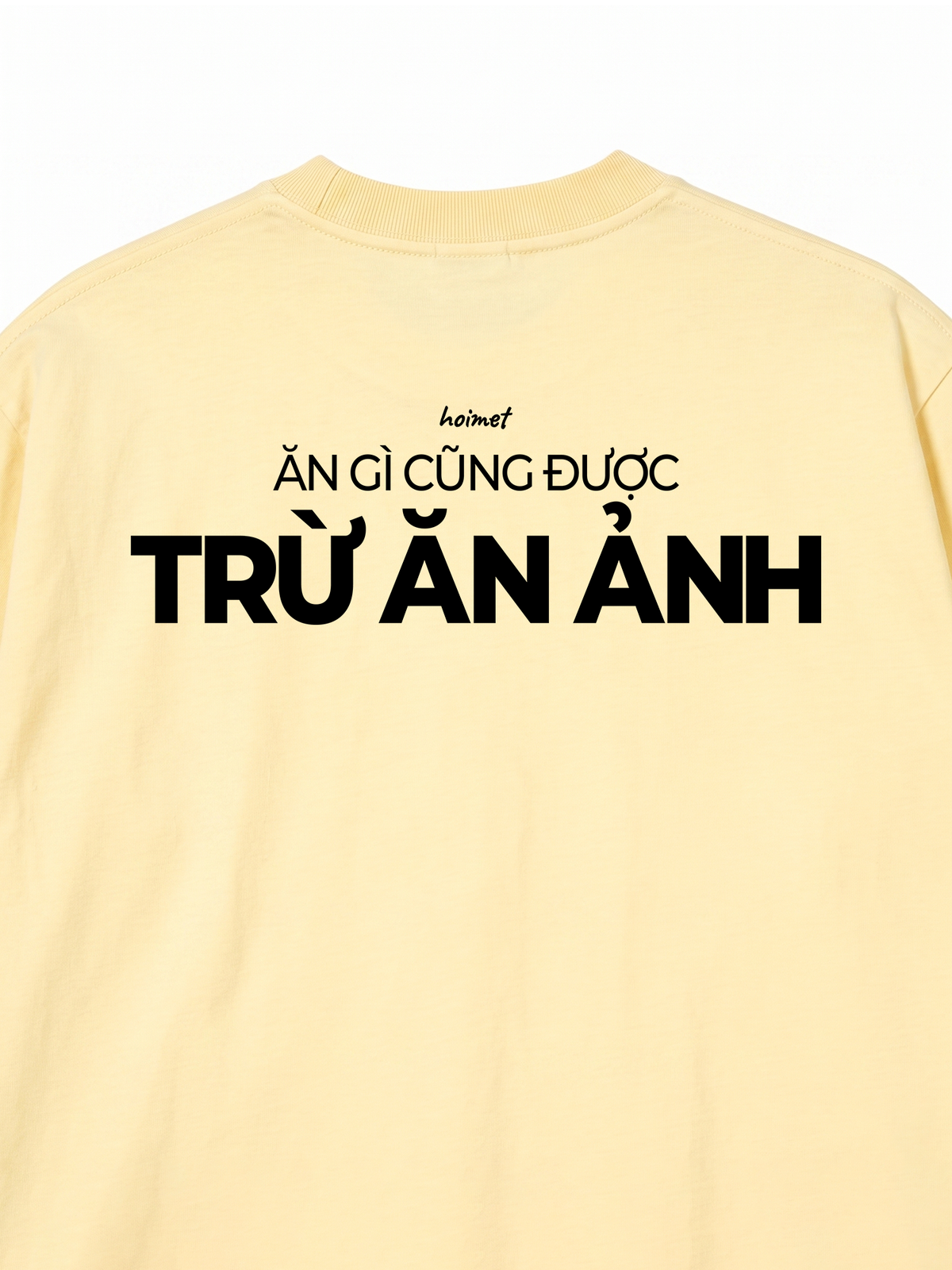 Áo Thun Relaxed Fit Trừ Ăn Ảnh