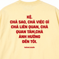 Áo Thun Relaxed Fit Chả Sao