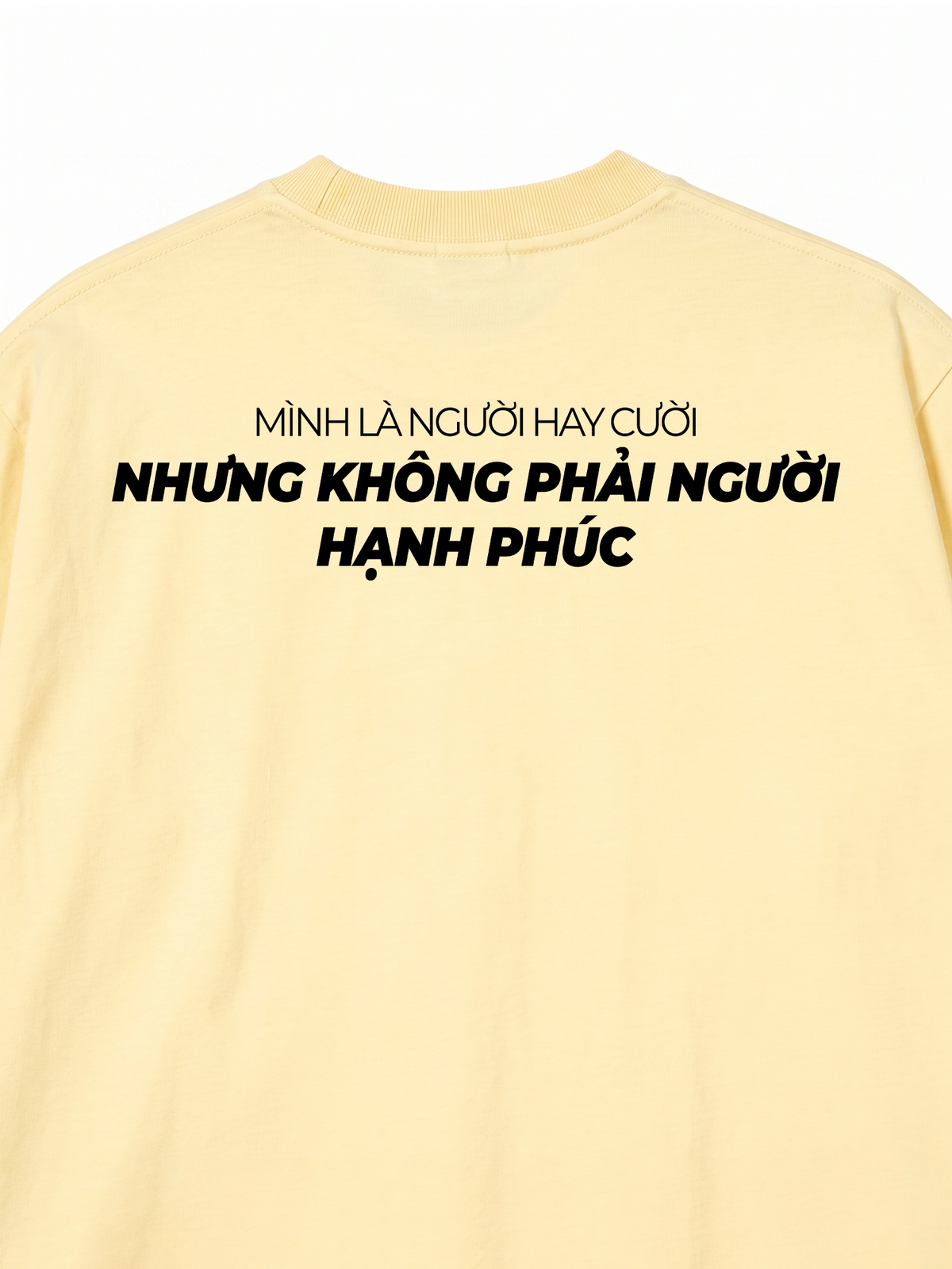 Áo Thun Relaxed Fit Người Không Hạnh Phúc