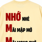 Áo Thun Relaxed Fit Nhớ MM