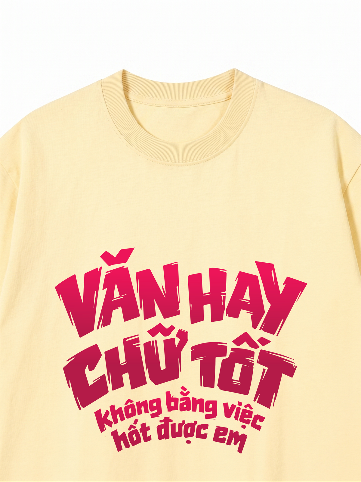 Áo Thun Relaxed Fit Văn Hay Chữ Tốt