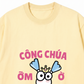 Áo Thun Relaxed Fit Công Chúa Ỡm Ờ